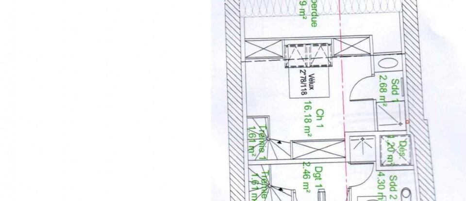 Immeuble de 270 m² à Decazeville (12300)