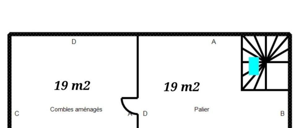 Longère 4 pièces de 95 m² à Saumeray (28800)