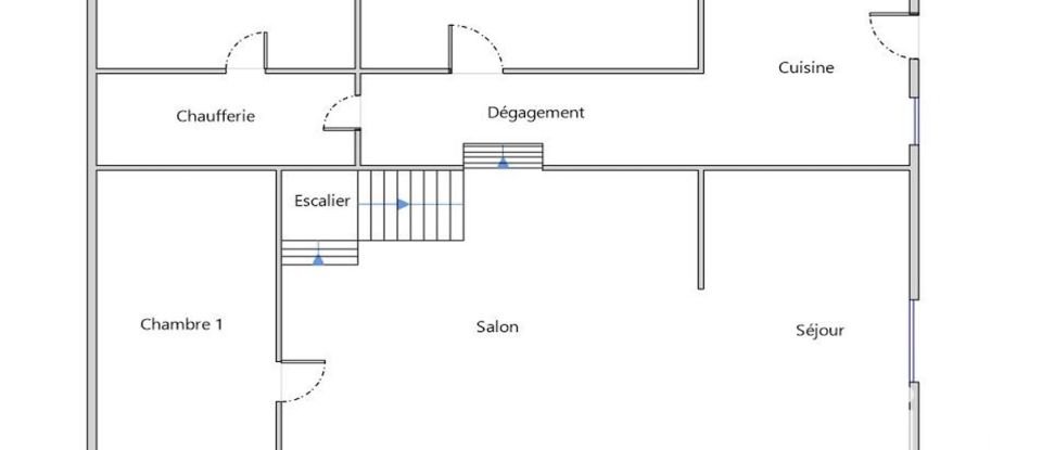 House 3 rooms of 97 m² in La Chapelle-Enchérie (41290)