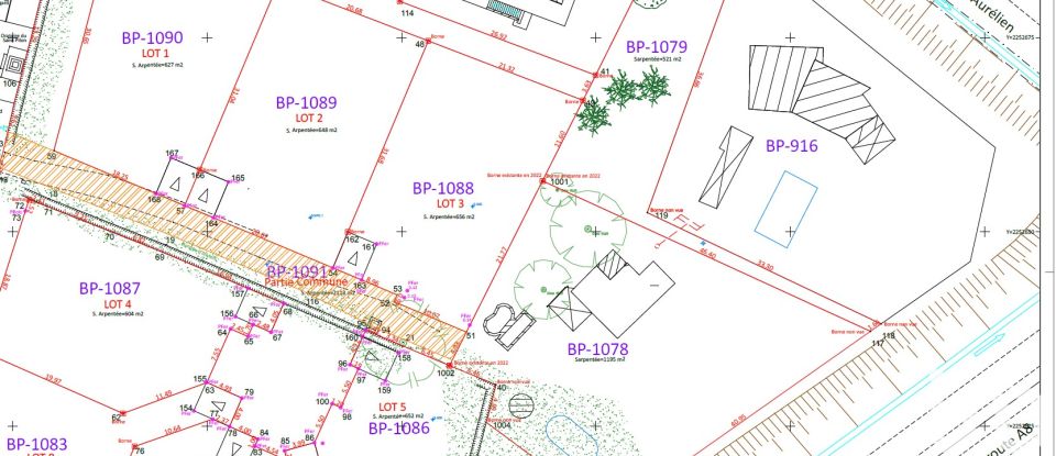 Land of 656 m² in Saint-Maximin-la-Sainte-Baume (83470)