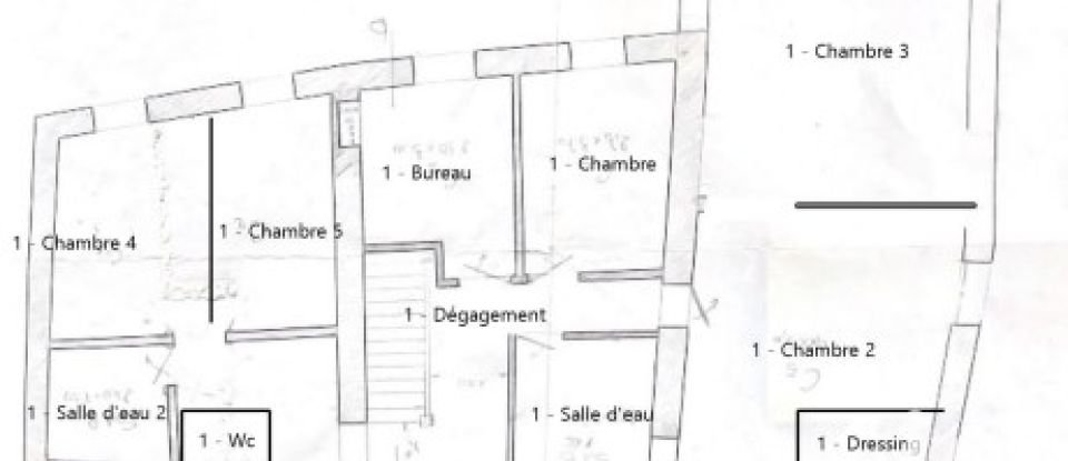 Maison de ville 8 pièces de 190 m² à Murviel-lès-Montpellier (34570)