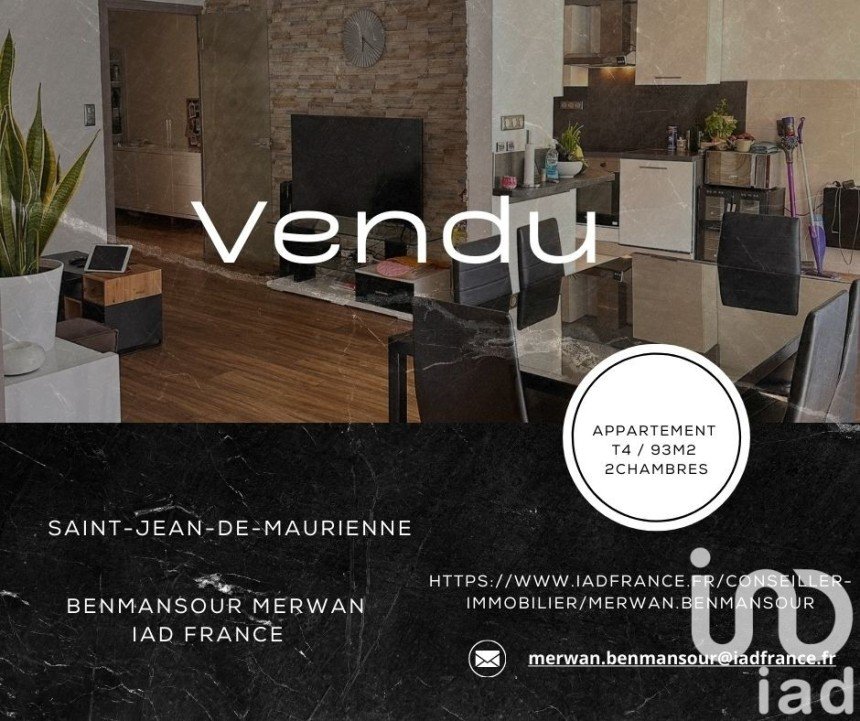 Apartment 4 rooms of 93 m² in Saint-Jean-de-Maurienne (73300)