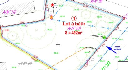 Terrain de 492 m² à Treillières (44119)