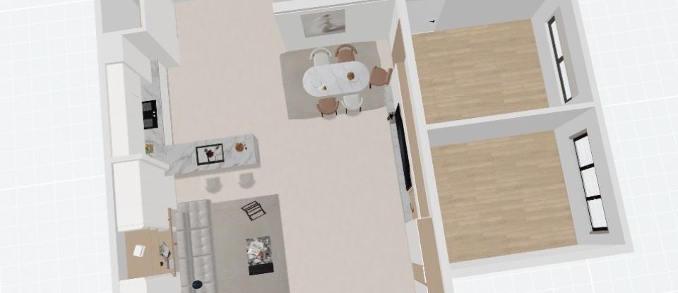 Appartement 4 pièces de 79 m² à Paris (75013)