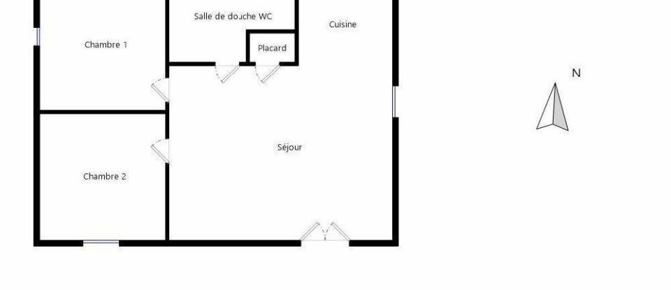 Châlet 3 pièces de 35 m² à Saint-André-d'Hébertot (14130)