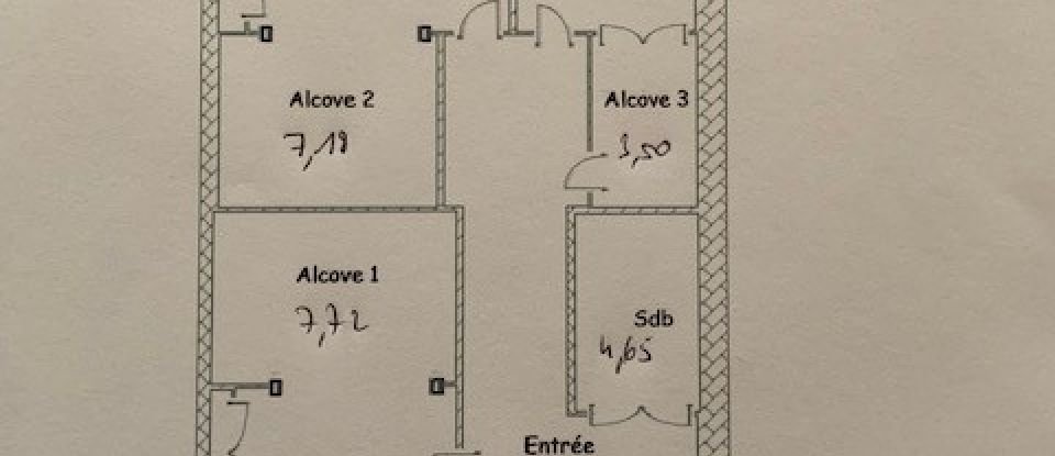 Apartment 3 rooms of 98 m² in Lyon (69001)