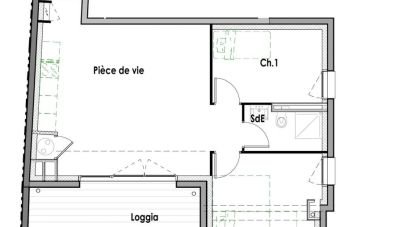 Appartement 3 pièces de 62 m² à Quiberon (56170)