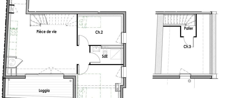 Appartement 4 pièces de 71 m² à Quiberon (56170)