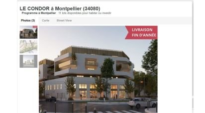 Appartement 2 pièces de 41 m² à Montpellier (34080)