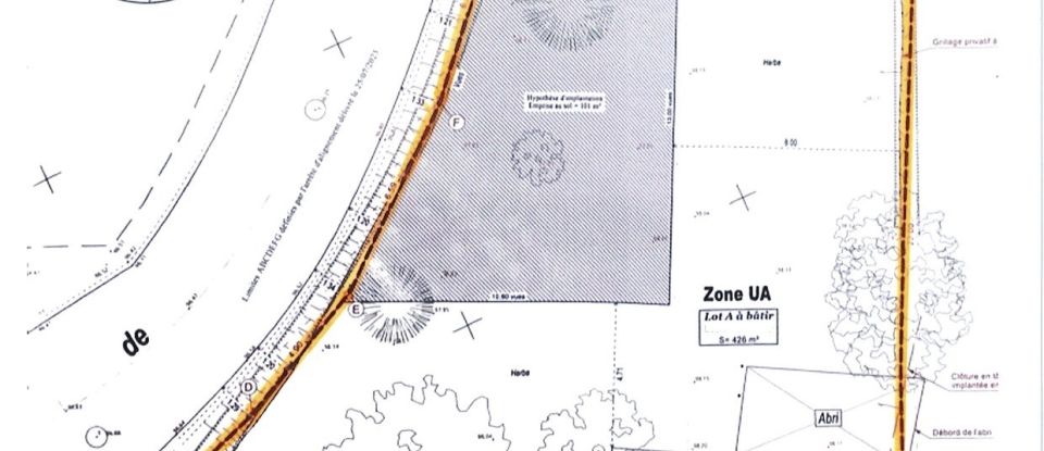 Terrain de 426 m² à Soisy-sur-École (91840)