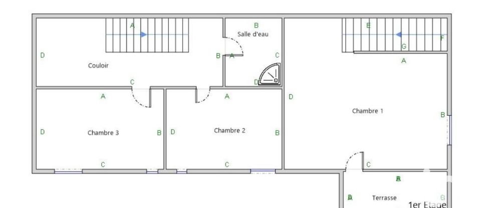 House 4 rooms of 130 m² in Lédenon (30210)