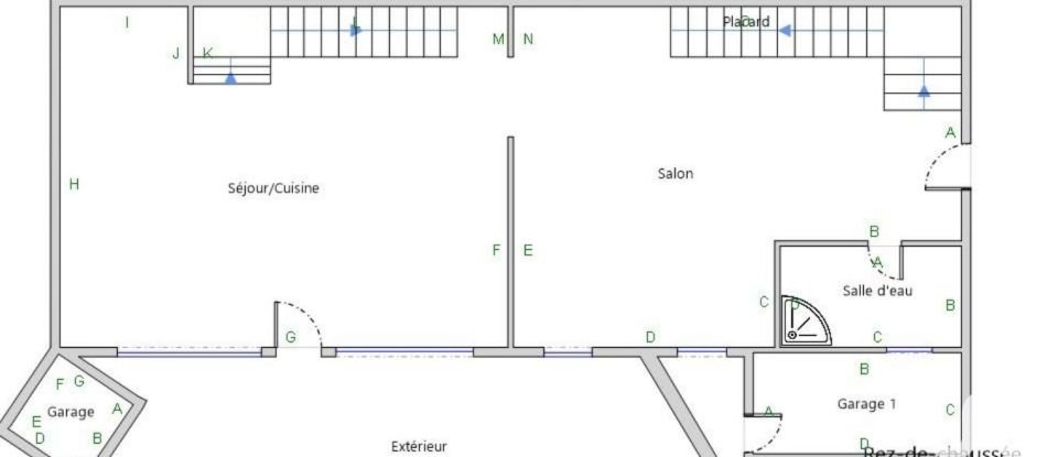 House 4 rooms of 130 m² in Lédenon (30210)