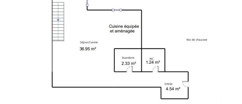 Duplex 4 pièces de 80 m² à Évreux (27000)