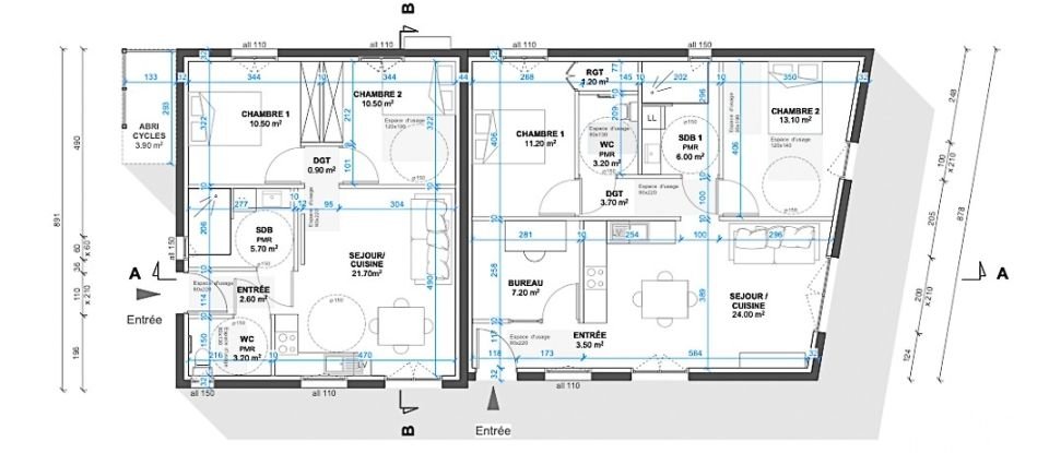 Terrain de 530 m² à - (73110)