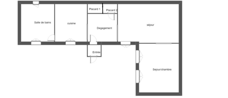 Maison traditionnelle 2 pièces de 79 m² à La Chapelle-Saint-Luc (10600)