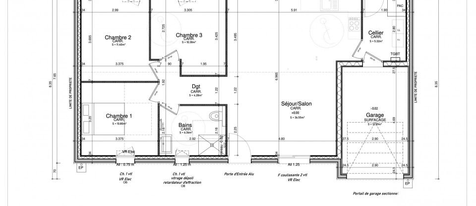 Maison 4 pièces de 89 m² à Saint-Jean-de-Monts (85160)