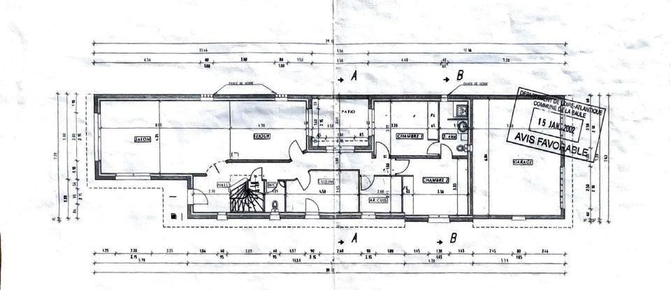 Architect house 6 rooms of 163 m² in La Baule-Escoublac (44500)