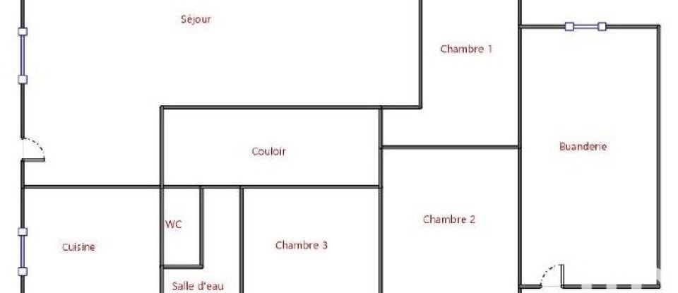 Maison traditionnelle 5 pièces de 113 m² à Vaulnaveys-le-Bas (38410)