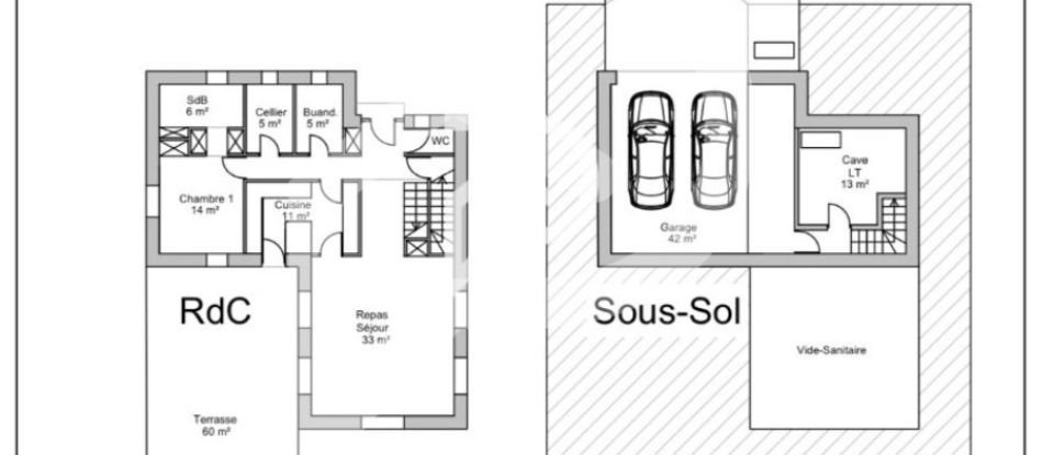 Land of 2,410 m² in Montberon (31140)