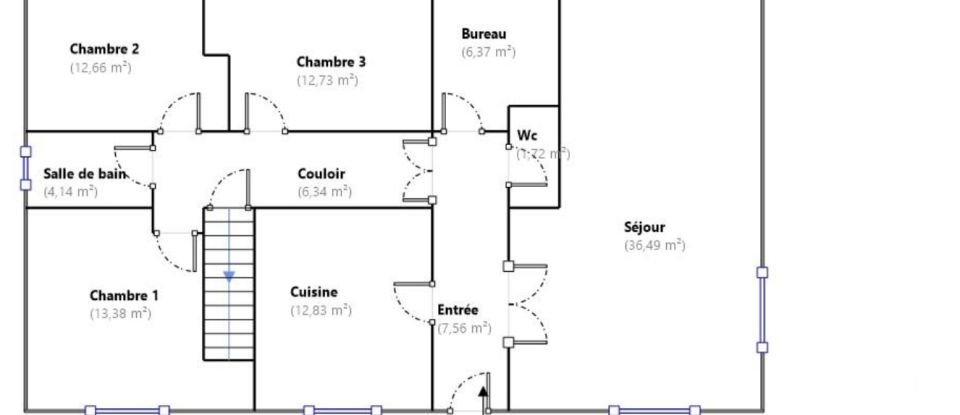 House 7 rooms of 145 m² in Limoges (87100)