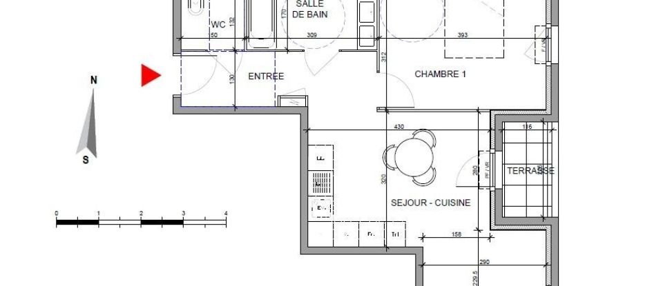 Apartment 2 rooms of 46 m² in Cagnes-sur-Mer (06800)