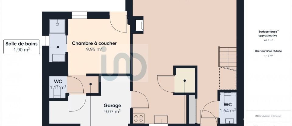 Maison traditionnelle 4 pièces de 93 m² à Saint-Martin-de-Ré (17410)