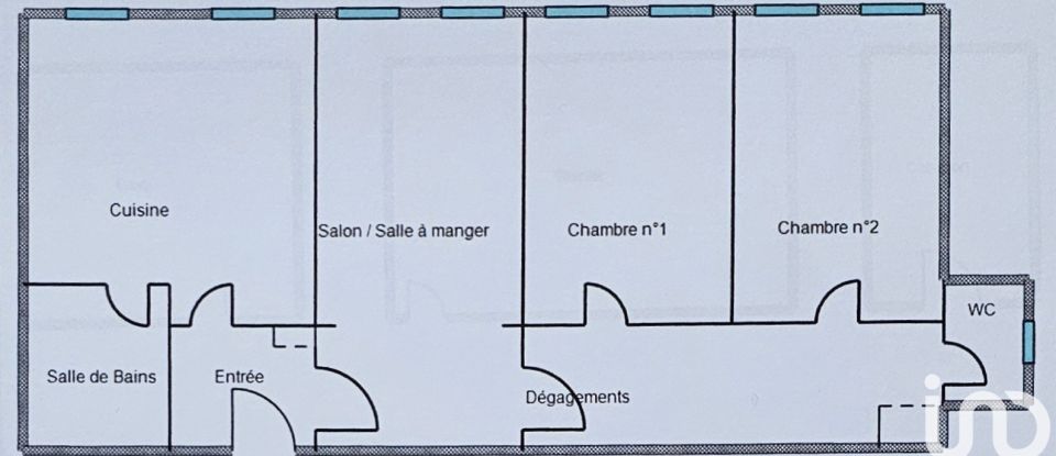 Appartement 3 pièces de 105 m² à Chartres (28000)