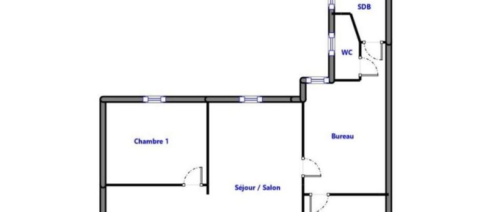 Maison 4 pièces de 65 m² à Harfleur (76700)