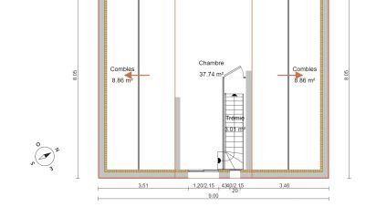 Terrain de 430 m² à Épône (78680)