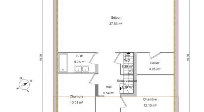 Terrain de 430 m² à Épône (78680)