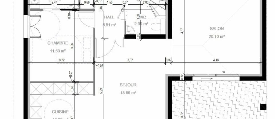 Land of 590 m² in Alata (20167)