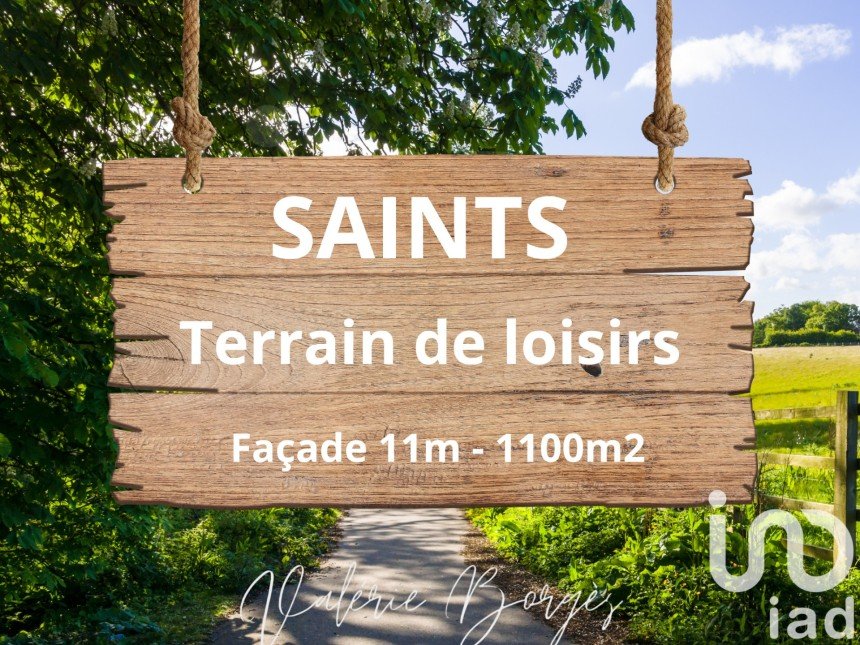 Terrain de 1 100 m² à Saints (77120)