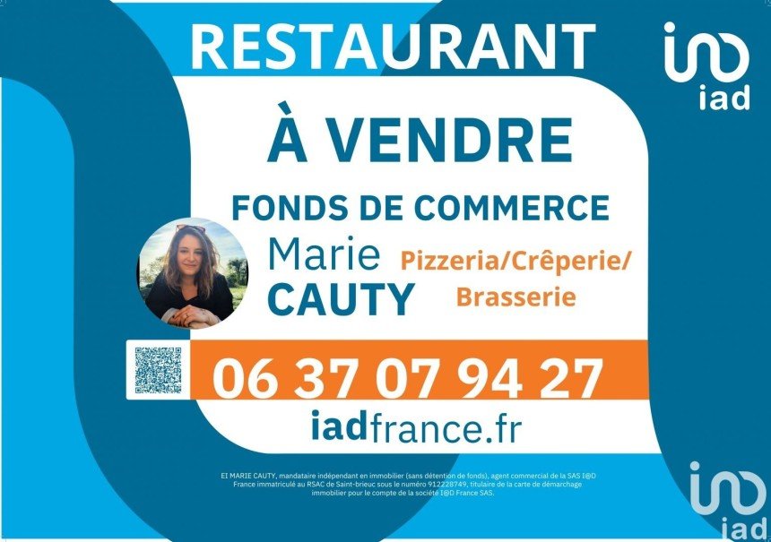 Restaurant de 150 m² à Perros-Guirec (22700)