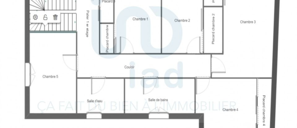 House 9 rooms of 194 m² in Braine (02220)