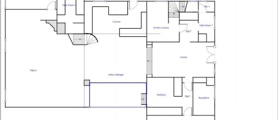 House 11 rooms of 300 m² in Fains-Véel (55000)