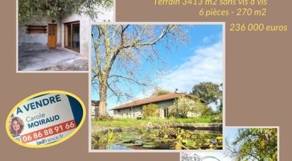 Farm 9 rooms of 270 m² in Saint-Martin-le-Châtel (01310)