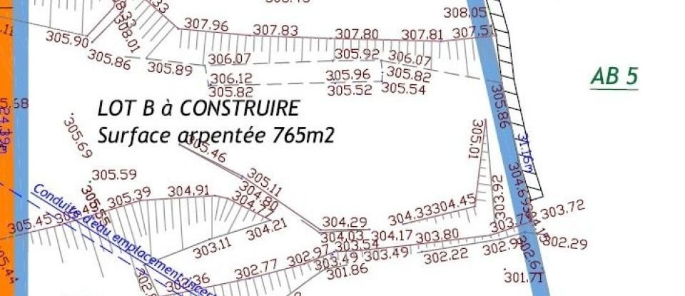 Terrain de 765 m² à Dargoire (42800)