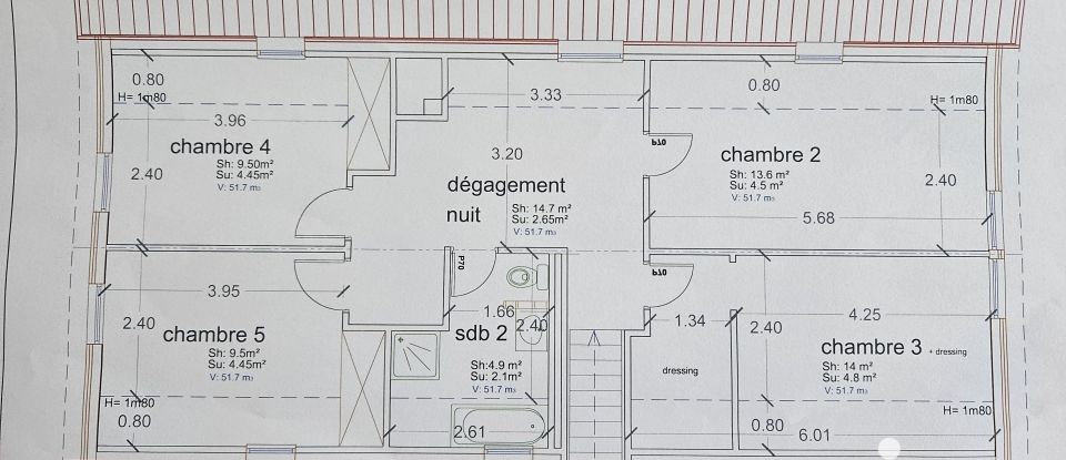 Maison 10 pièces de 233 m² à Saint-Saulve (59880)