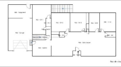 Pavillon 6 pièces de 120 m² à Montrevault-sur-Èvre (49110)