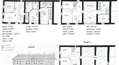 Immeuble de 259 m² à Vaulx-Milieu (38090)