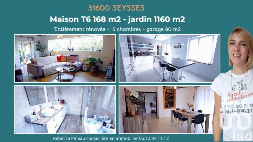 Maison 6 pièces de 168 m² à Seysses (31600)