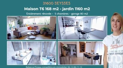 House 6 rooms of 168 m² in Seysses (31600)