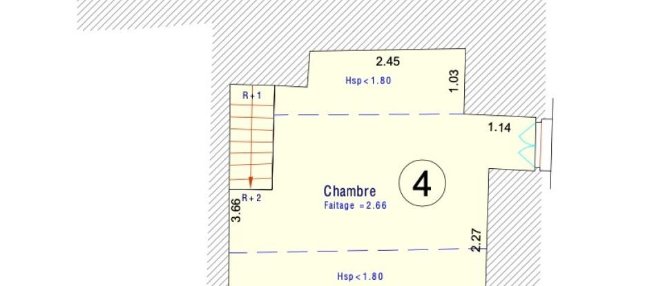 Appartement 2 pièces de 56 m² à Sarlat-la-Canéda (24200)