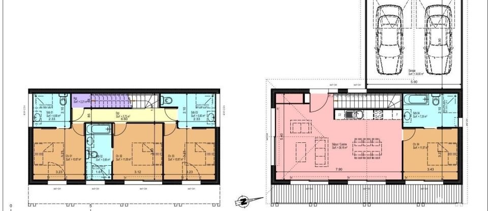 House 5 rooms of 113 m² in Brens (01300)