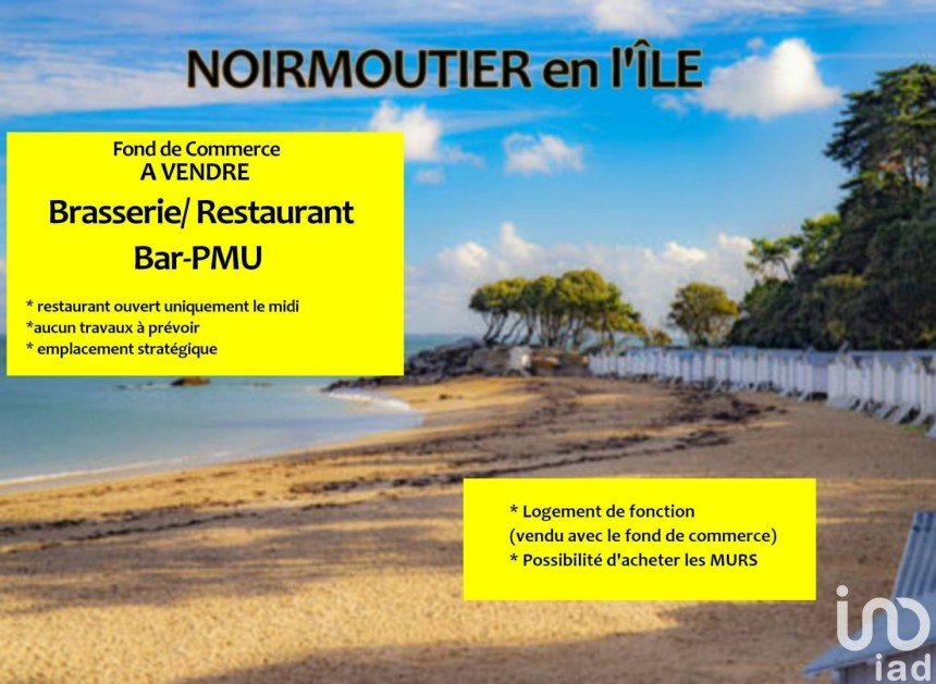 Restaurant de 335 m² à Noirmoutier-en-l'Île (85330)