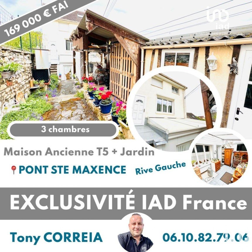 House 5 rooms of 90 m² in Pont-Sainte-Maxence (60700)