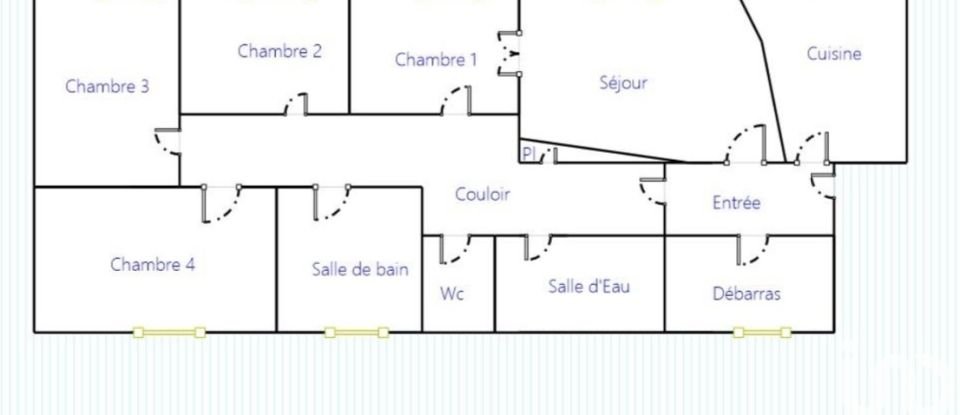 Appartement 5 pièces de 95 m² à Bobigny (93000)