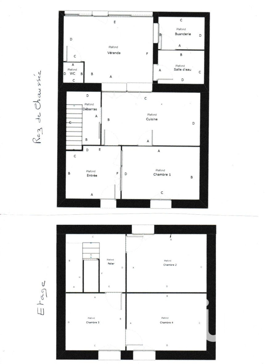 Maison traditionnelle 5 pièces de 91 m² à Chauvé (44320)