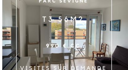 Appartement 3 pièces de 56 m² à Marseille (13009)