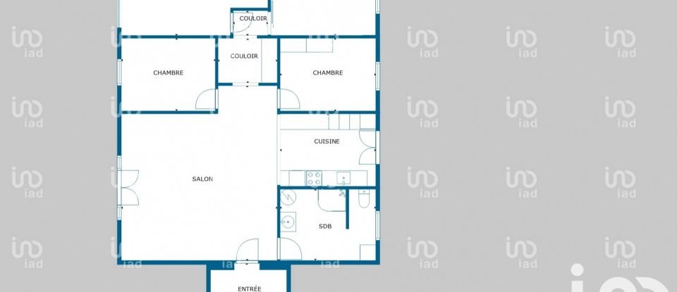 House 6 rooms of 103 m² in Le Fidelaire (27190)